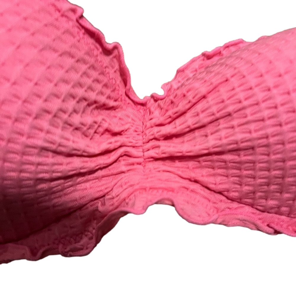 34B Coco Rave pink halter underwire Nixie Bandeau bikini top swimwear - Picture 3 of 8
